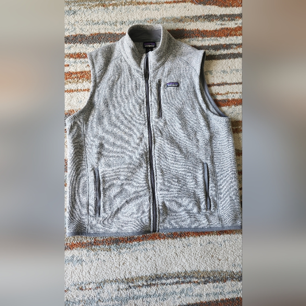 Patagonia Gray Fleece Vest